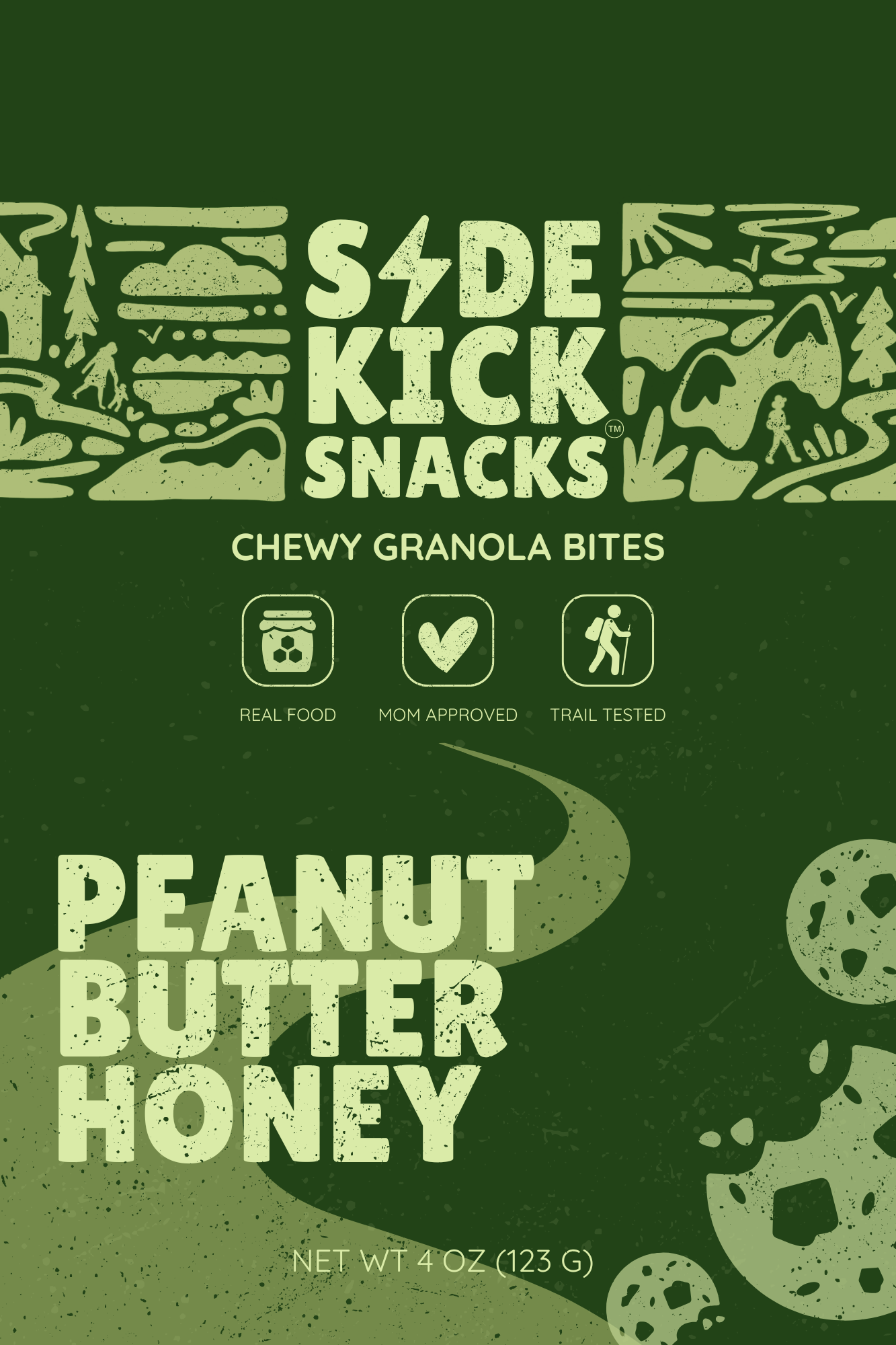 Peanut Butter Honey Granola Bites