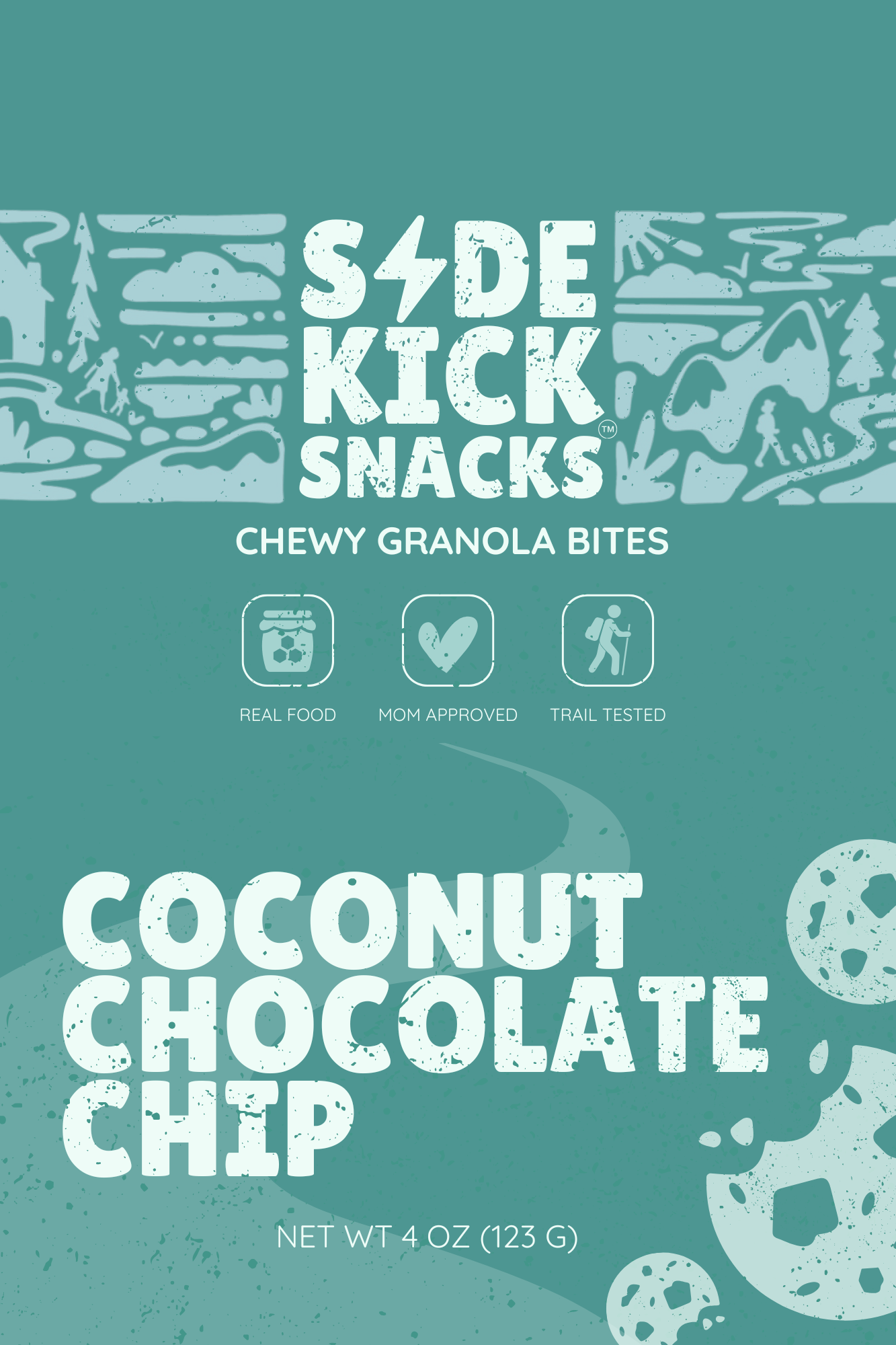 Coconut Chocolate Chip Granola Bites