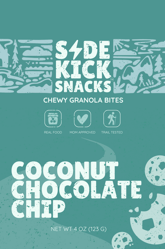 Coconut Chocolate Chip Granola Bites