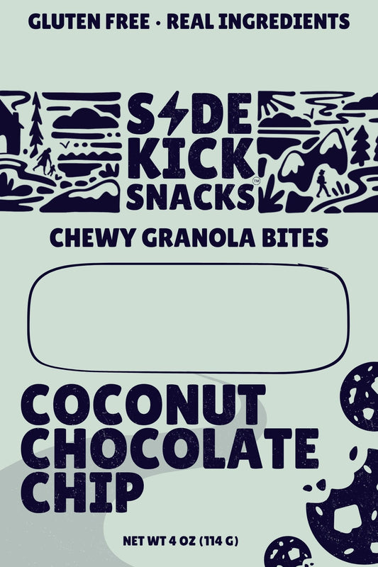 Coconut Chocolate Chip Granola Bites